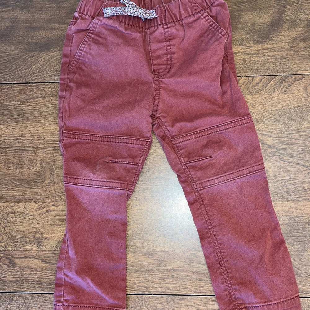 Cat & Jack Red Kids Pants